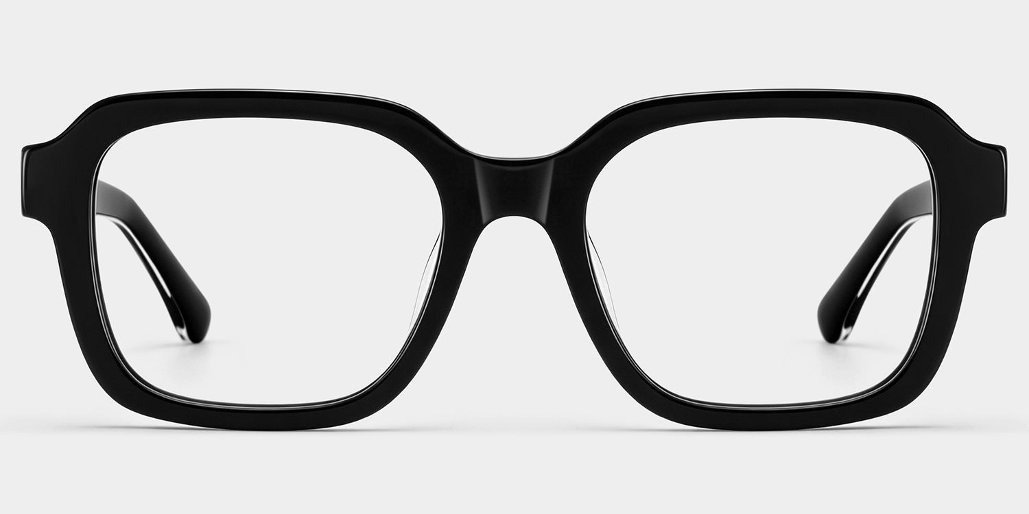 Parker Black Square Eyeglasses for Women | ZEELOOL1