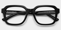 Parker Black Square Glasses2