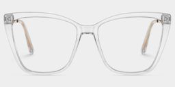 Corlette Square Clear Glasses0