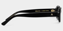 The 90s Black Oval Sunglasses4