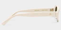 The 90s White Oval Sunglasses4