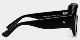 The Shield Black Aviator Sunglasses4