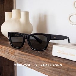 The Classic Black Rectangle Sunglasses0