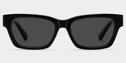 The Classic Black Rectangle Sunglasses1