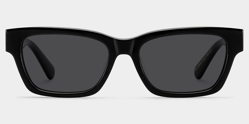 The Classic Black Rectangle Sunglasses