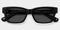 The Classic Black Rectangle Sunglasses2