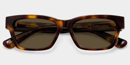 The Classic Tortoise Rectangle Sunglasses2