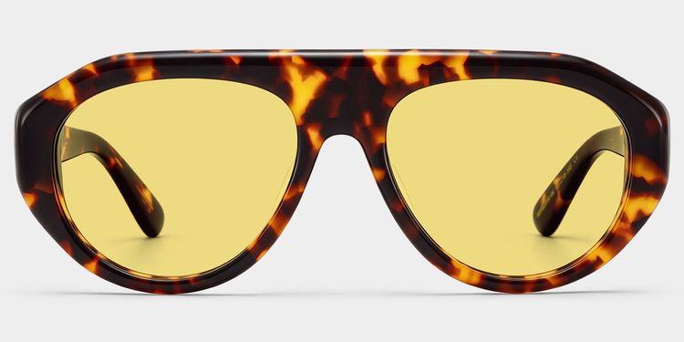 The Aviator Tortoise Aviator Sunglasses