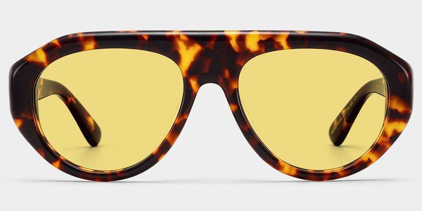 The Aviator Tortoise Aviator Sunglasses