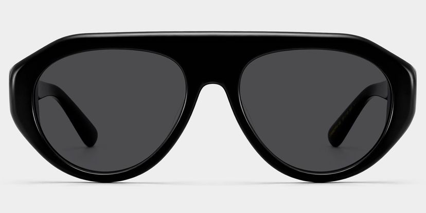 The Aviator Black Aviator Sunglasses