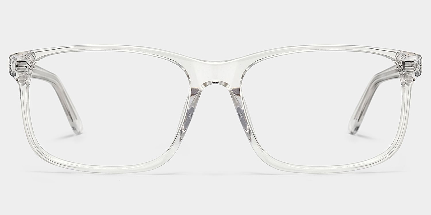 Rectangle Clear Glasses | Zeelool Glasses1