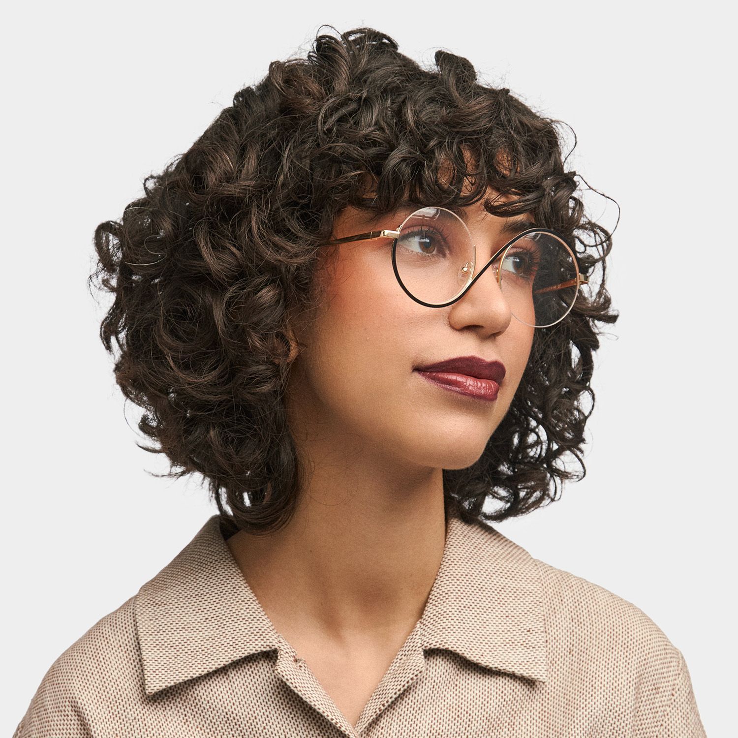 Witch Glasses - Flozif Round Black Frame Glasses | Zeelool1