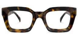 Nevaeh Square Tortoise Glasses1