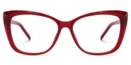 Farris Cat eye Red Glasses1