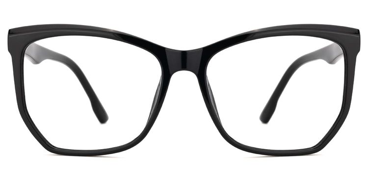 Libby Geometric Black Glasses