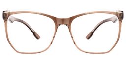 Libby Geometric Brown Glasses2