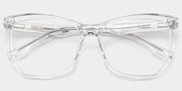 Libby Geometric Clear Glasses1