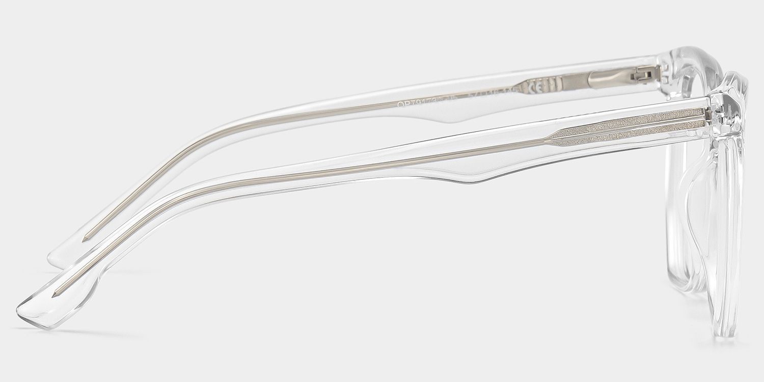 Libby Geometric Clear Eyeglasses & Glasses Frames3
