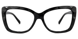Wendell Cateye Black Glasses0