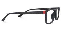 Cheche Rectangle Black Glasses5