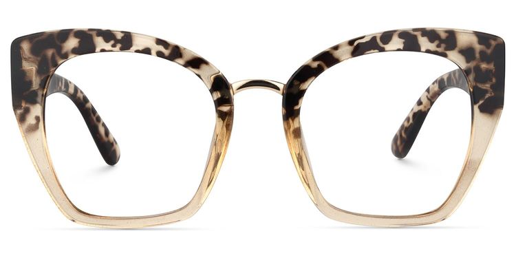 Denis Light-Tortoise Cat eye Glasses