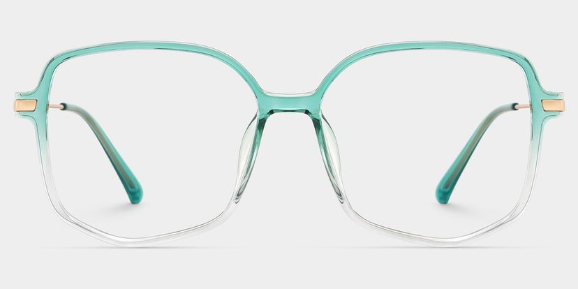 Payton Green Geometric Glasses