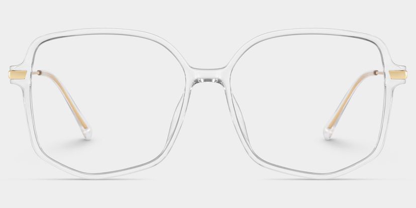 Payton Geometric Clear Glasses