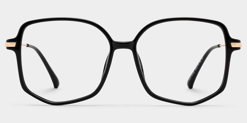 Payton Geometric Black Glasses