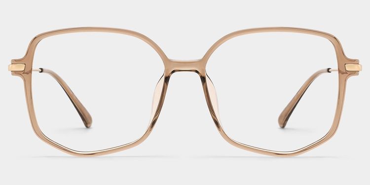 Payton Geometric Beige Glasses