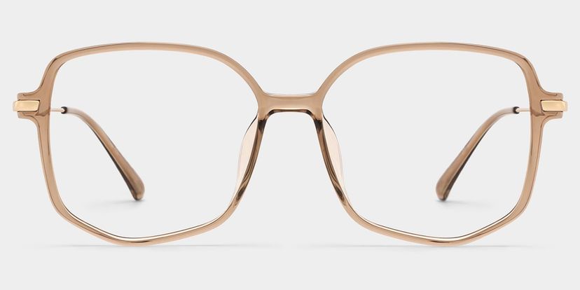 Payton Geometric Beige Glasses