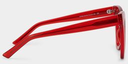 Yaser Cateye Red Glasses4
