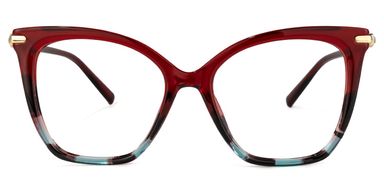 Lamar Butterfly Red Glasses