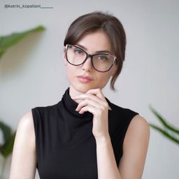 Yomary Cateye Black Glasses7