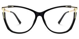 Yomary Cateye Black Glasses0
