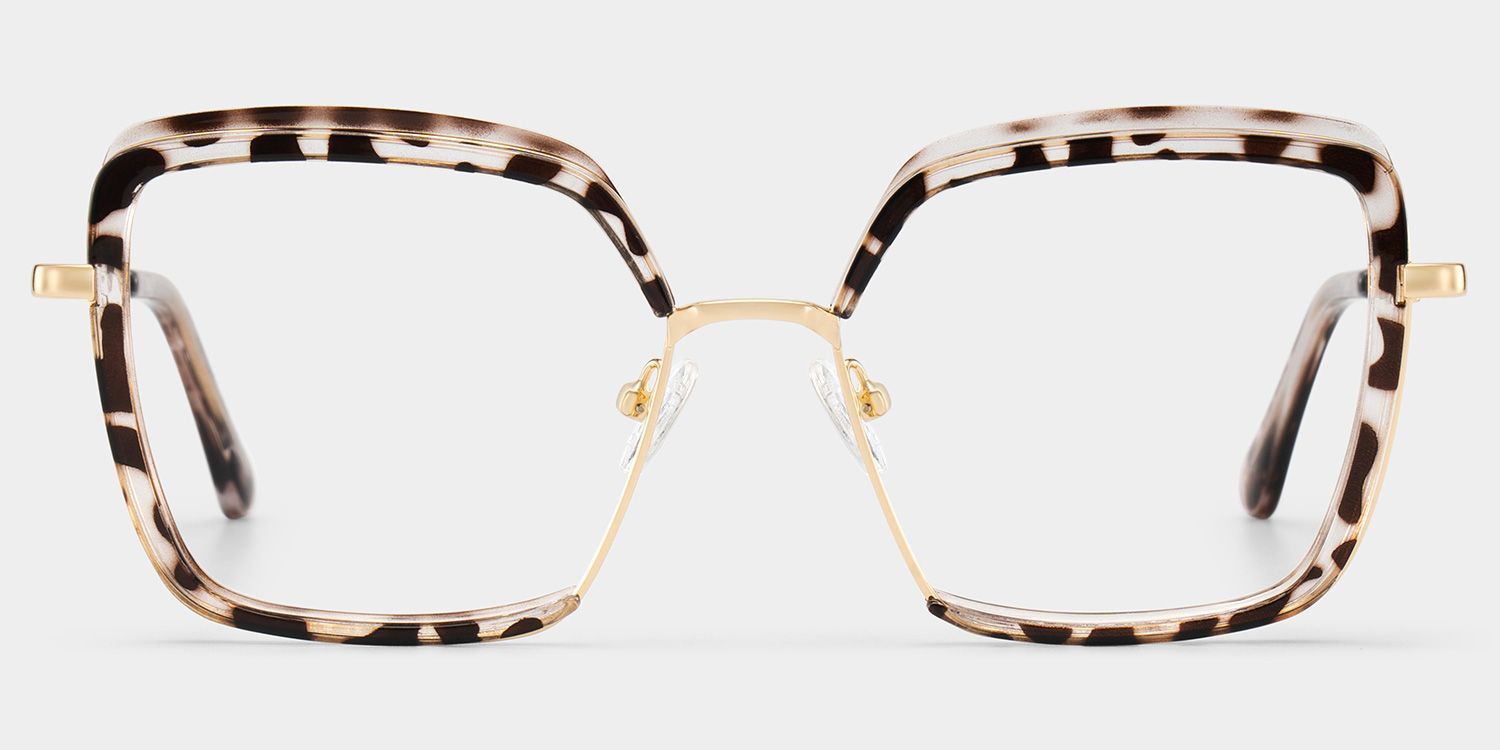 Cordaro Square Clear Tortoise Lightweight Glasses | ZEELOOL