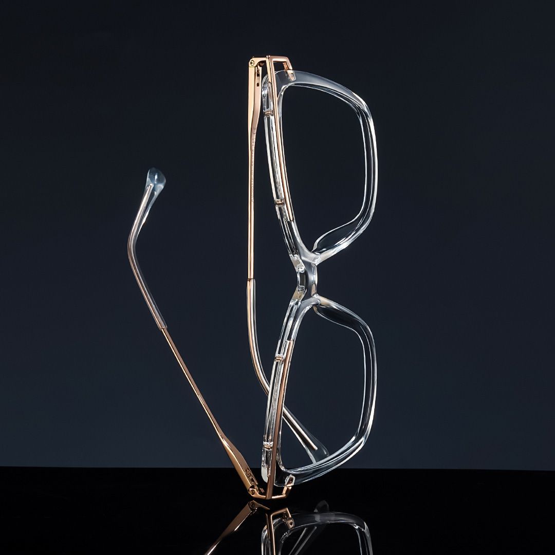 Krystle Square Clear Frame Glasses | ZEELOOL2