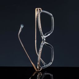 Krystle Square Clear Glasses2