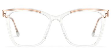 Krystle Square Clear Glasses