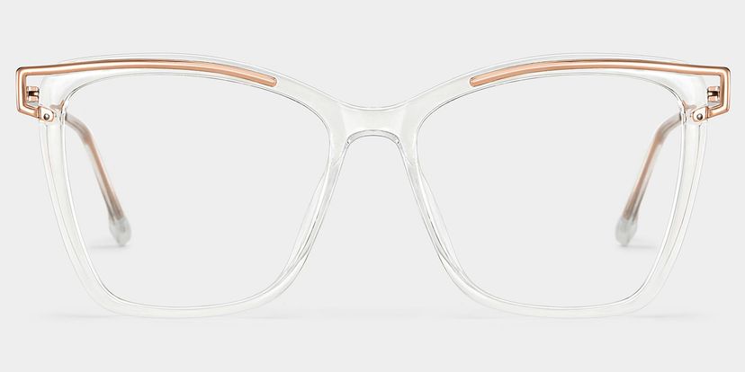 Krystle Clear Square Glasses