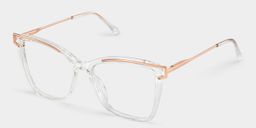 Krystle Square Clear Glasses5