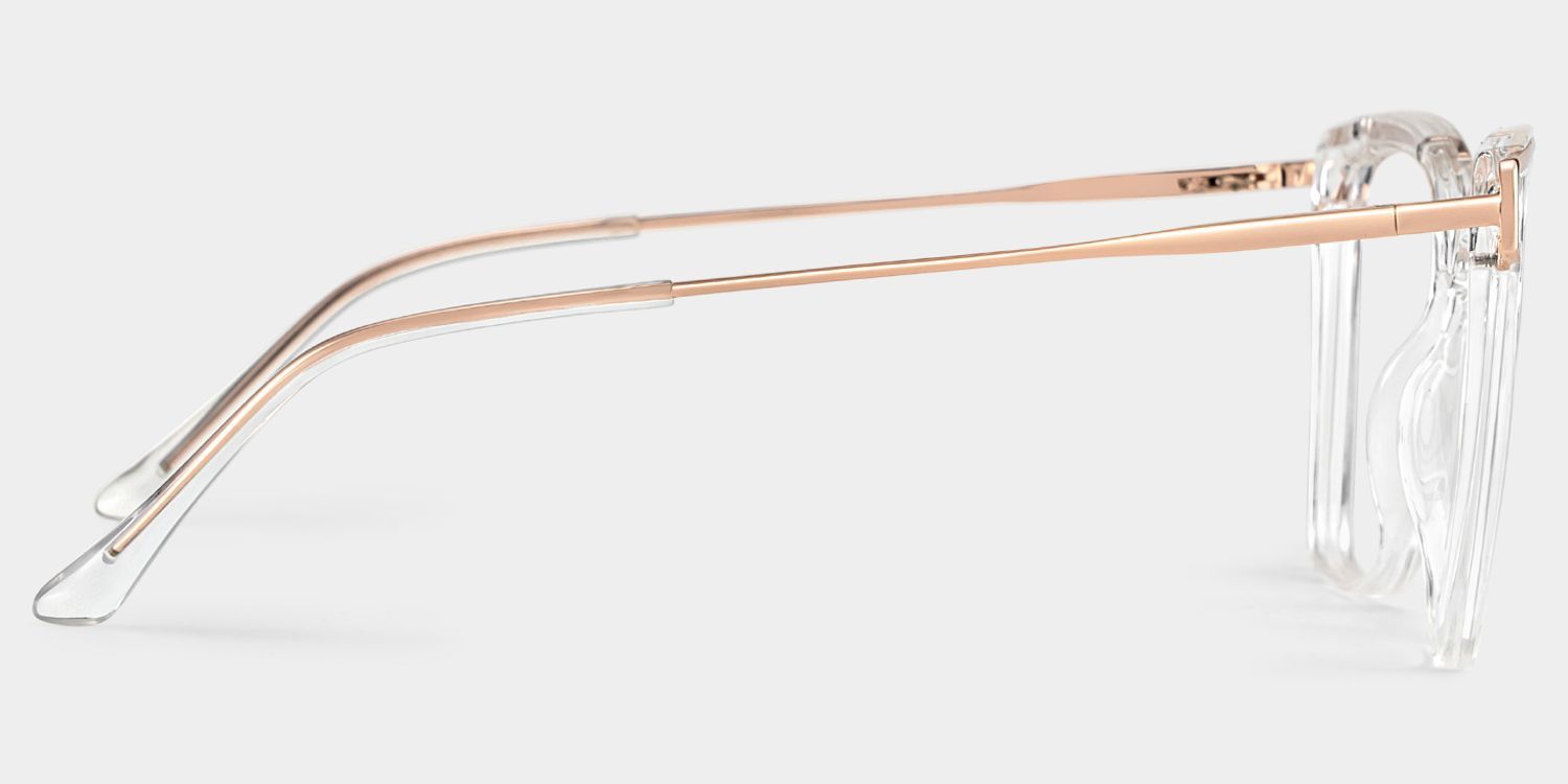 Krystle Square Clear Frame Glasses | ZEELOOL6