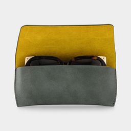 Green Man-made Leather Box5