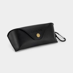 High-Quality Black Leather Eyeglass Case3