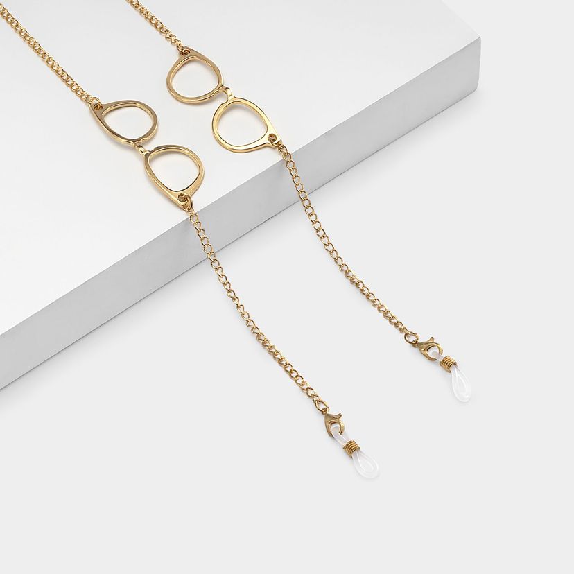 Stylish  Gold Eyeglasses Chains