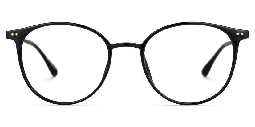 Judsy Round Black Glasses