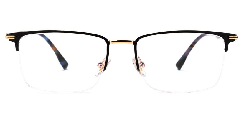 Simms Black Square Glasses