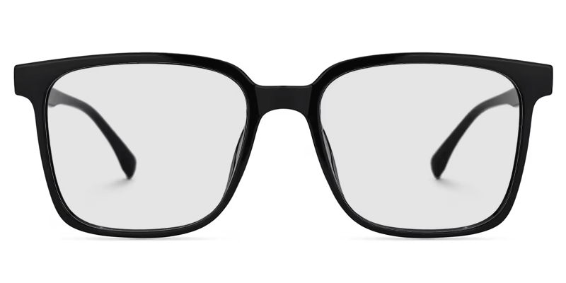 Contreras Square Black Glasses