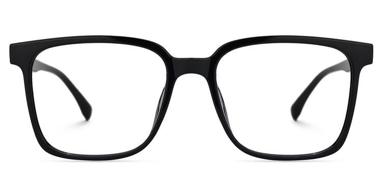Contreras Square Black Glasses
