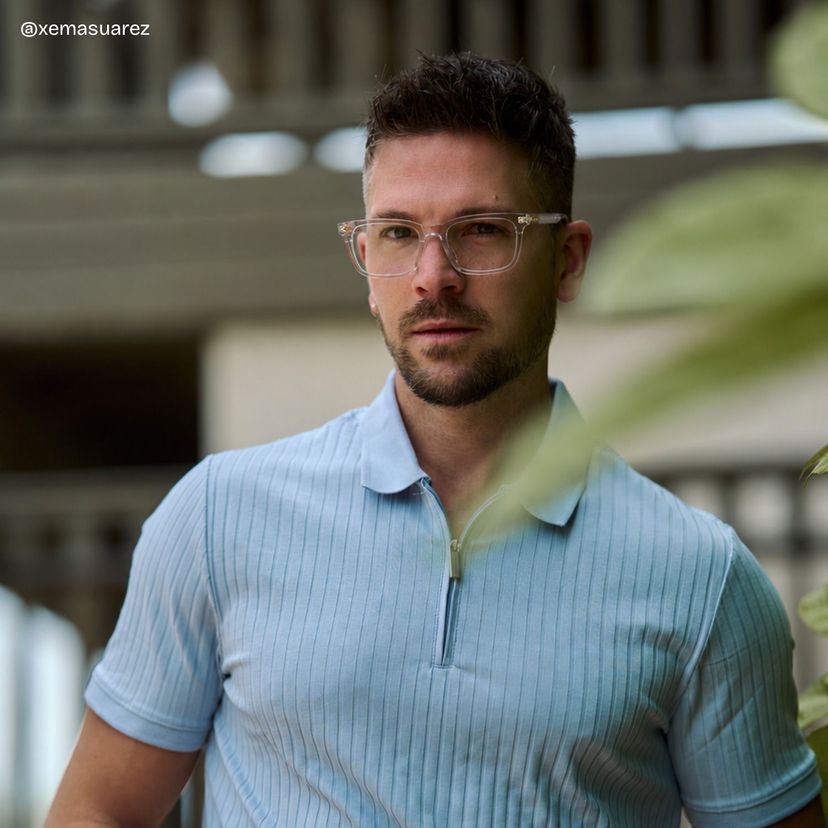 Contreras Square Clear Glasses