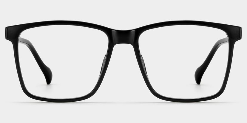 Burgos Square Black Glasses